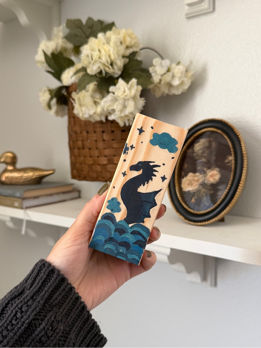 Dragon inspired whiteboard eraser / fourth wing inspired whiteboard eraser